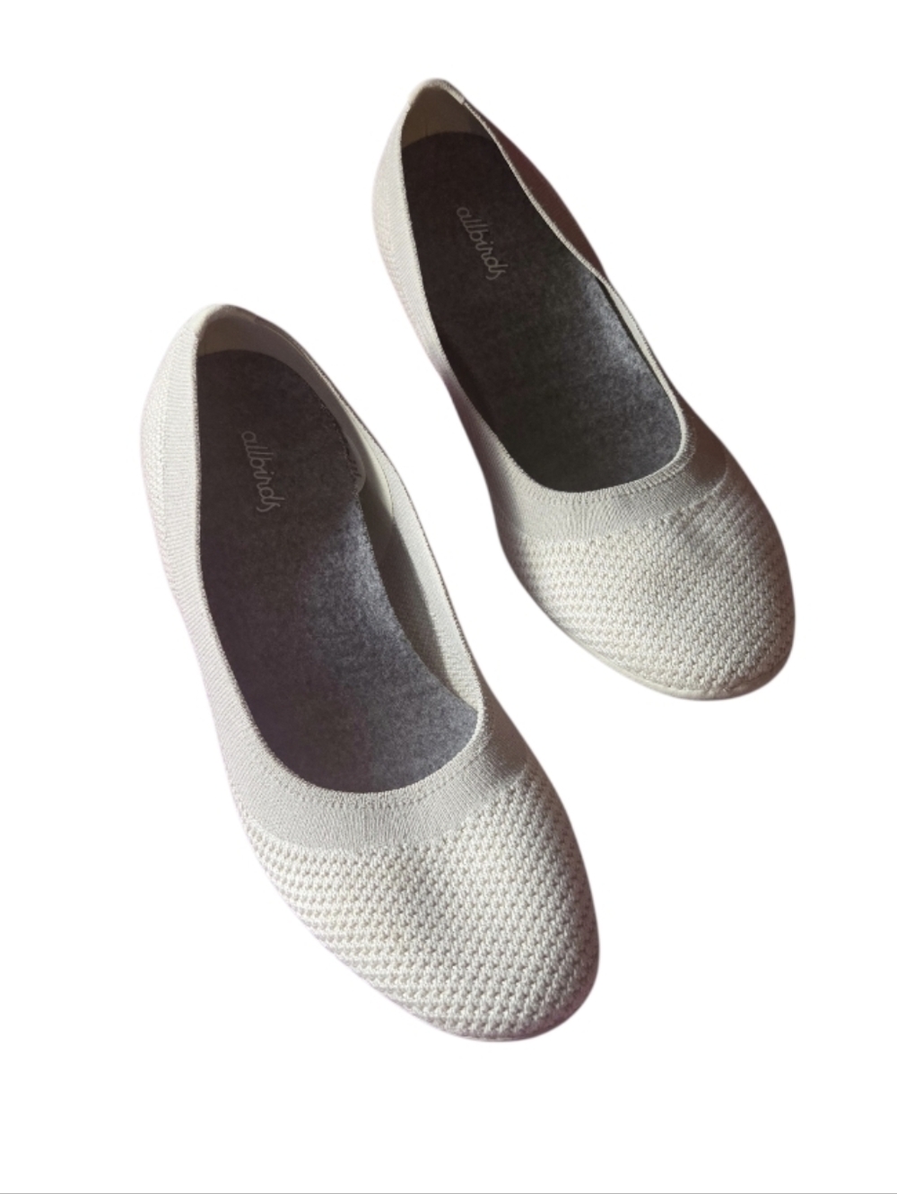 Allbirds Women's Tree Breezer Ballet Flats Size W9 Cream Hush
